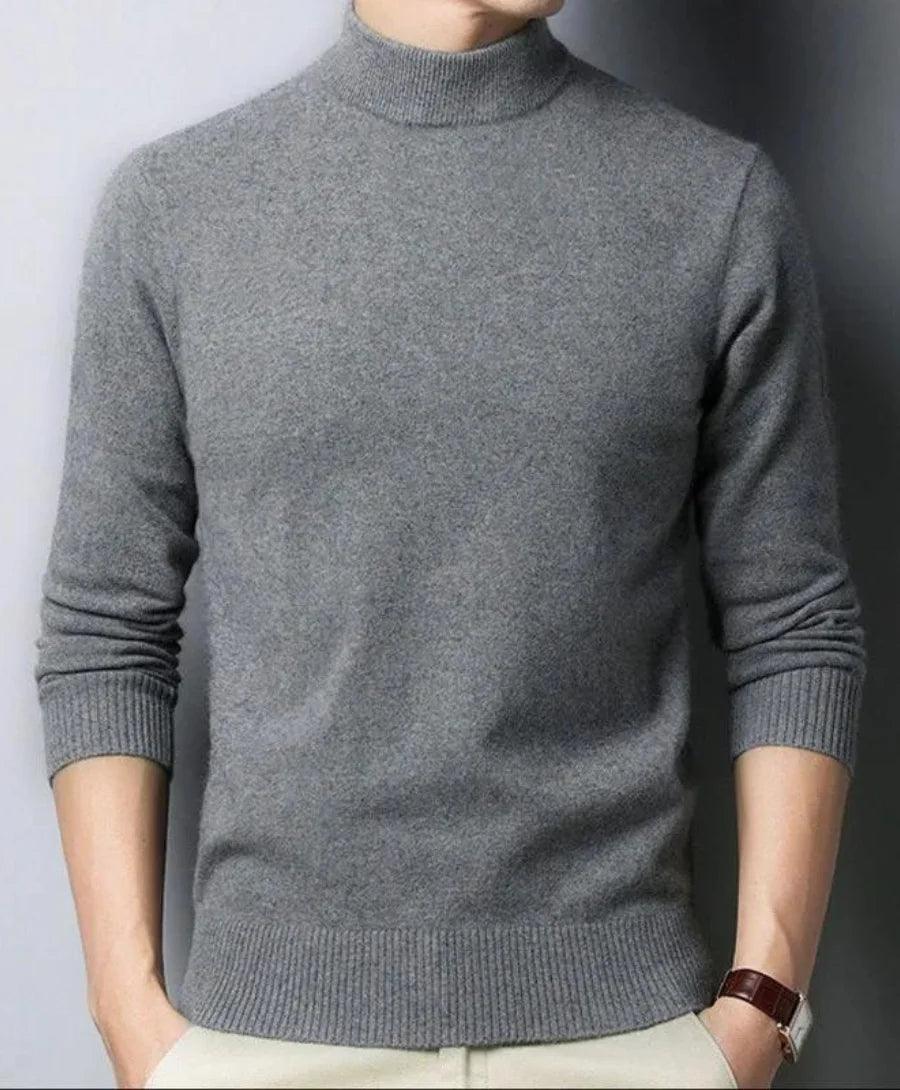 Suéter Masculino com Gola Média | Luand