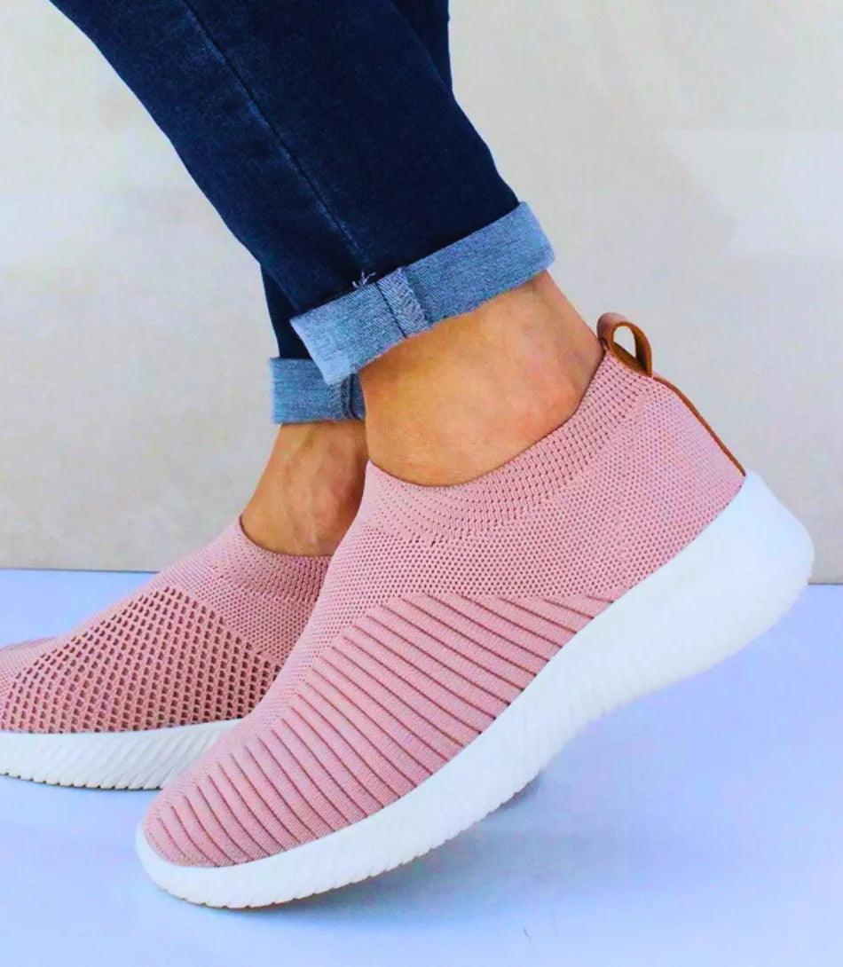 Tênis Slip-On Knit Conforto Leve Feminino | Vulcan