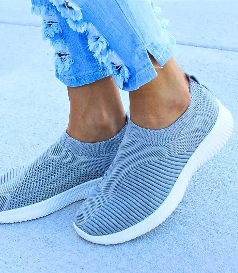 Tênis Slip-On Knit Conforto Leve Feminino | Vulcan