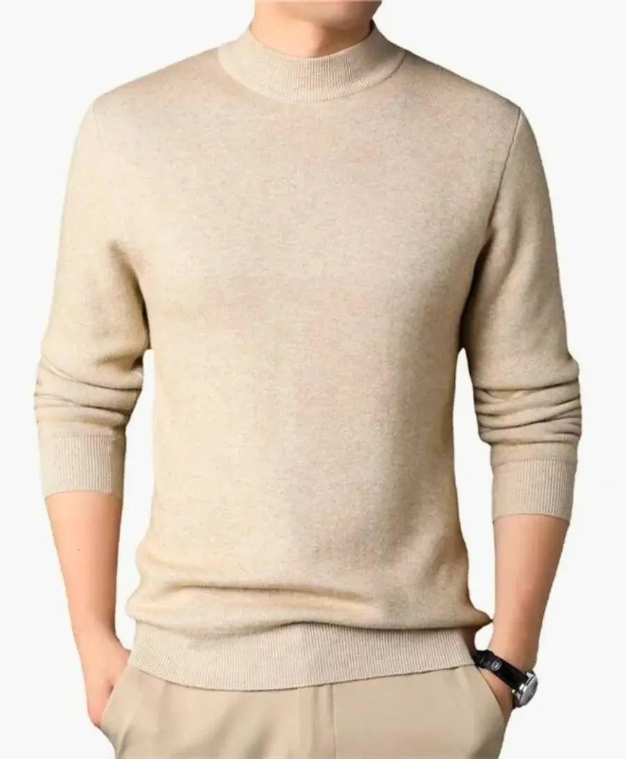 Suéter Masculino com Gola Média | Luand