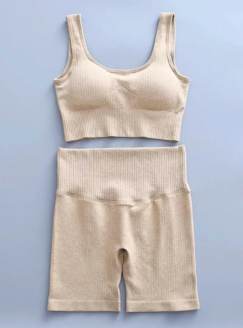 Conjunto de Roupa Fitness Feminino