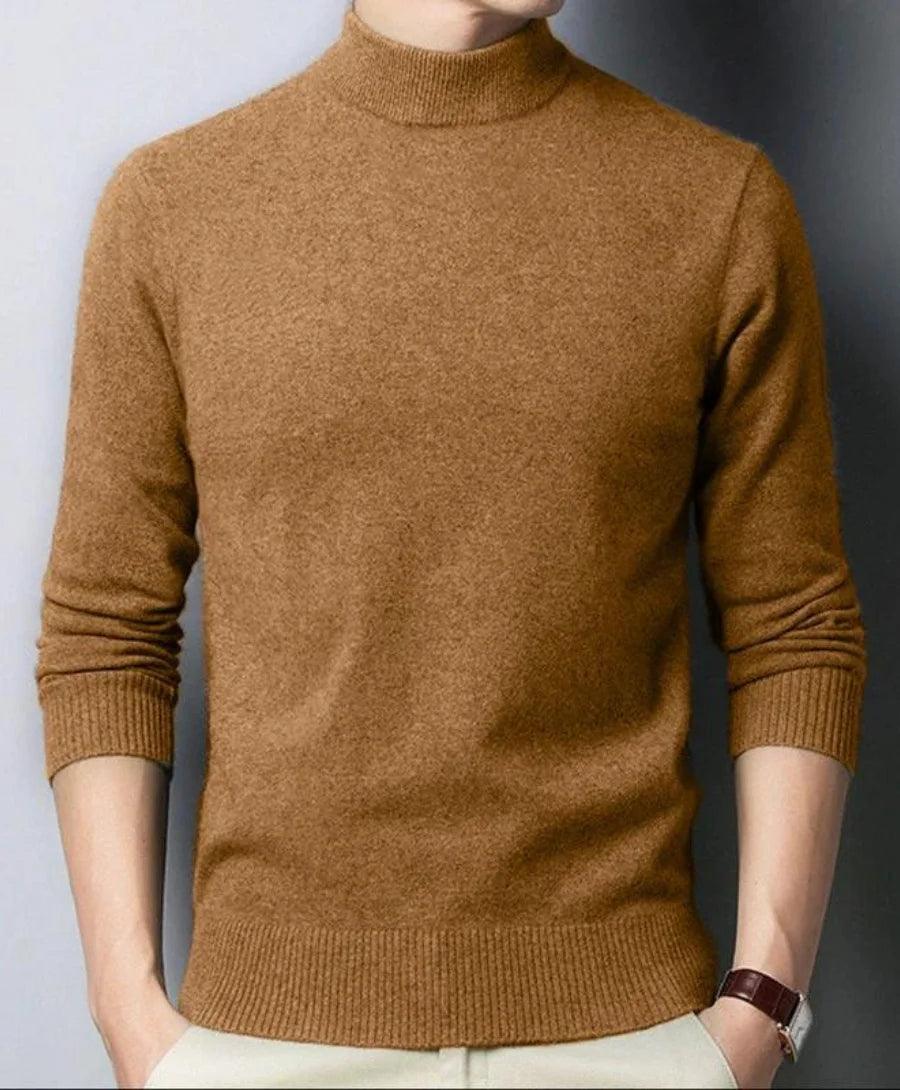 Suéter Masculino com Gola Média | Luand