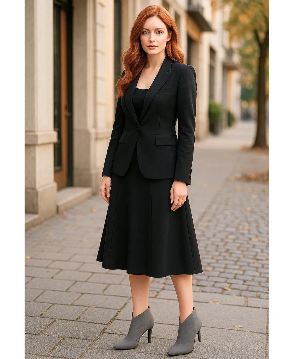 Bota Feminina Cano Curto com Salto Fino Elegante