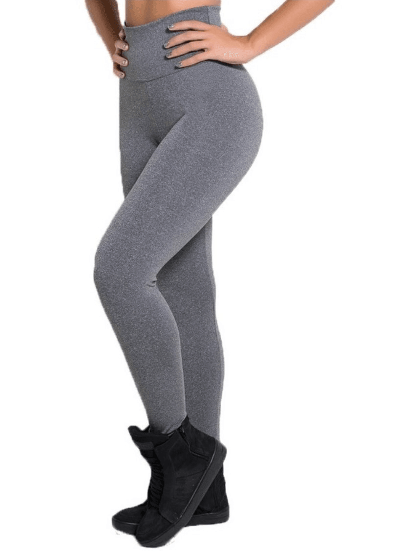 Calça Legging Básica Cintura Alta
