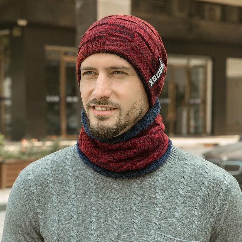 Gorro Masculino de Lã e Cachecol | Brods