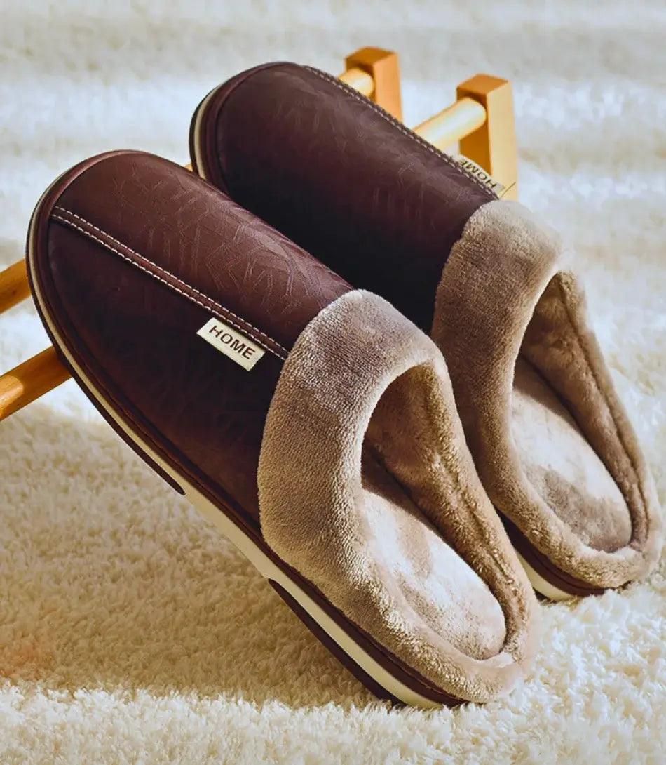 Pantufa Masculina de Algodão Antiderrapante | Ethan
