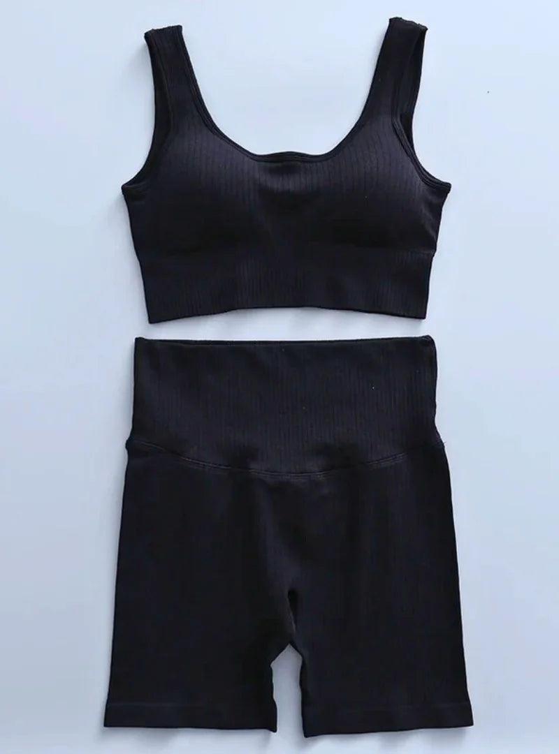 Conjunto de Roupa Fitness Feminino