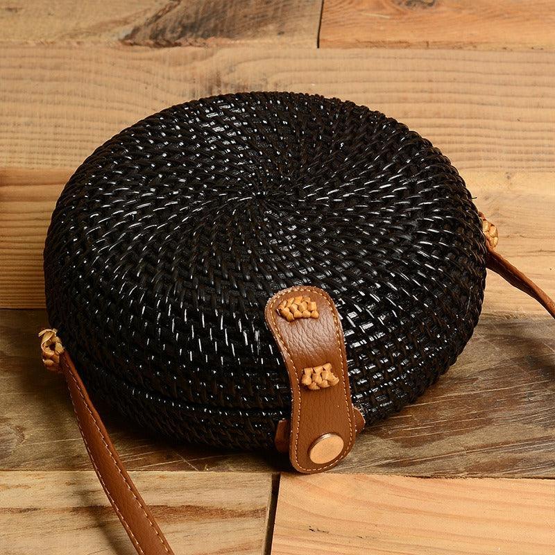 Bolsa de Palha Rattan