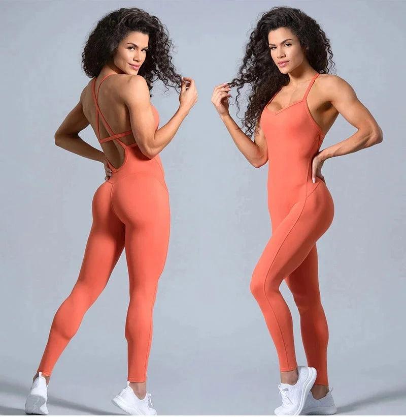 Macacão Feminino Fitness Yoga