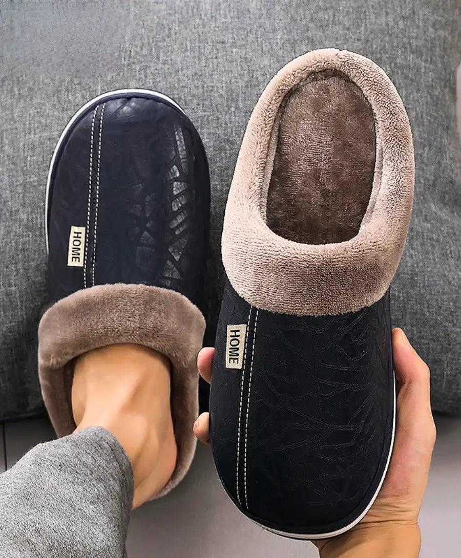 Pantufa Masculina de Algodão Antiderrapante | Ethan